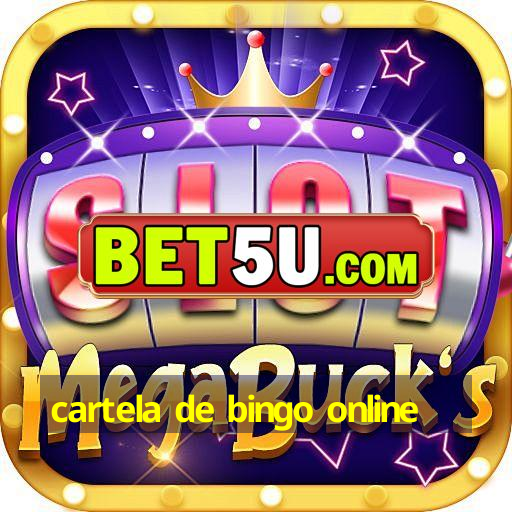 cartela de bingo online