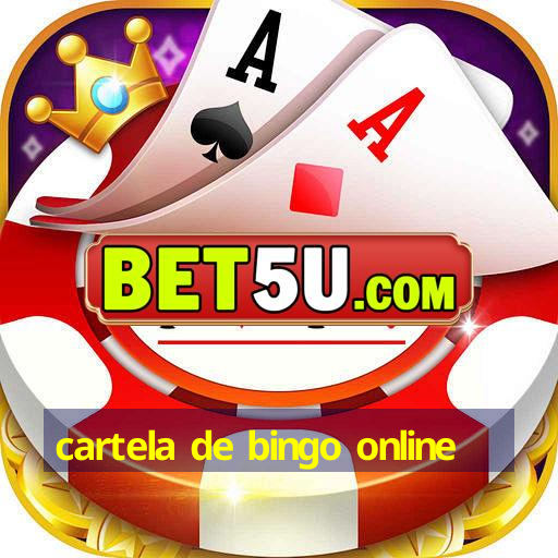 cartela de bingo online