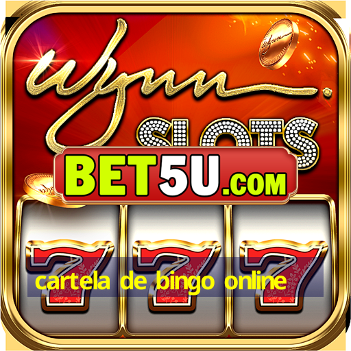 cartela de bingo online