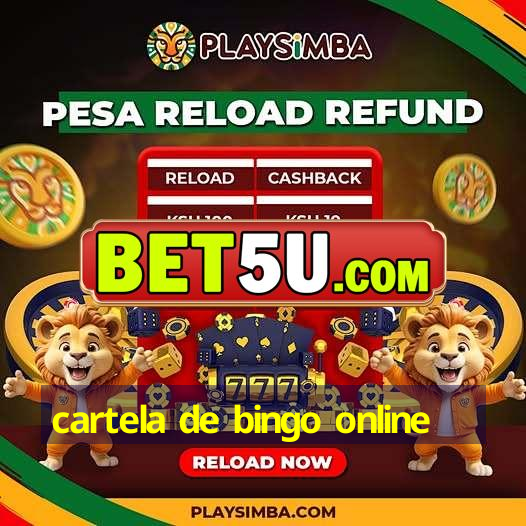 cartela de bingo online